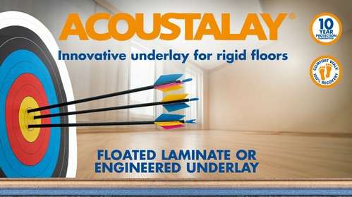 Acoustalay® for Floated Laminate or Engineered Floors